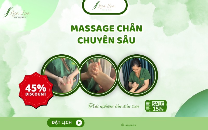 Massage bàn chân tại nhà: Bí quyết đơn giản cho đôi chân KHỎE
