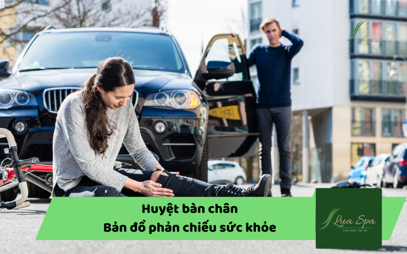 Huyệt bàn chân - Bản đồ phản chiếu sức khỏe con người