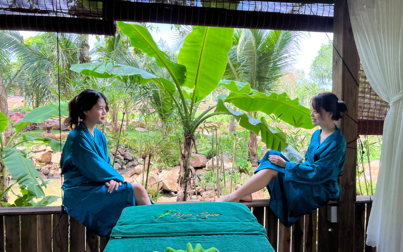 Khu nghỉ dưỡng sinh thái Nhà Lụa Retreat - Một nơi để chữa lành