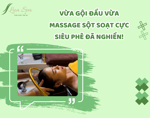 Vừa gội đầu vừa massage sột soạt cực siêu phê đã nghiền!