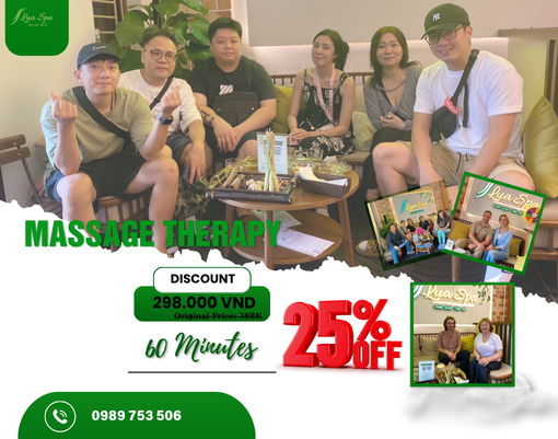 Exclusive 298K Therapeutic Massage for Foreign Tourists in District 3