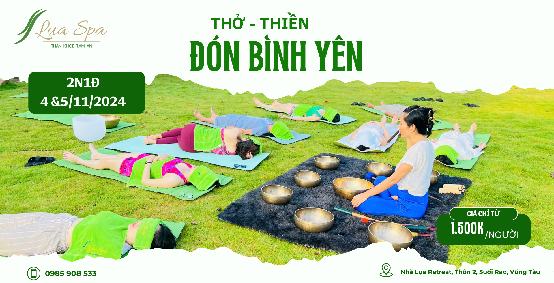 Sự kiện Thở Thiền Đón Bình Yên